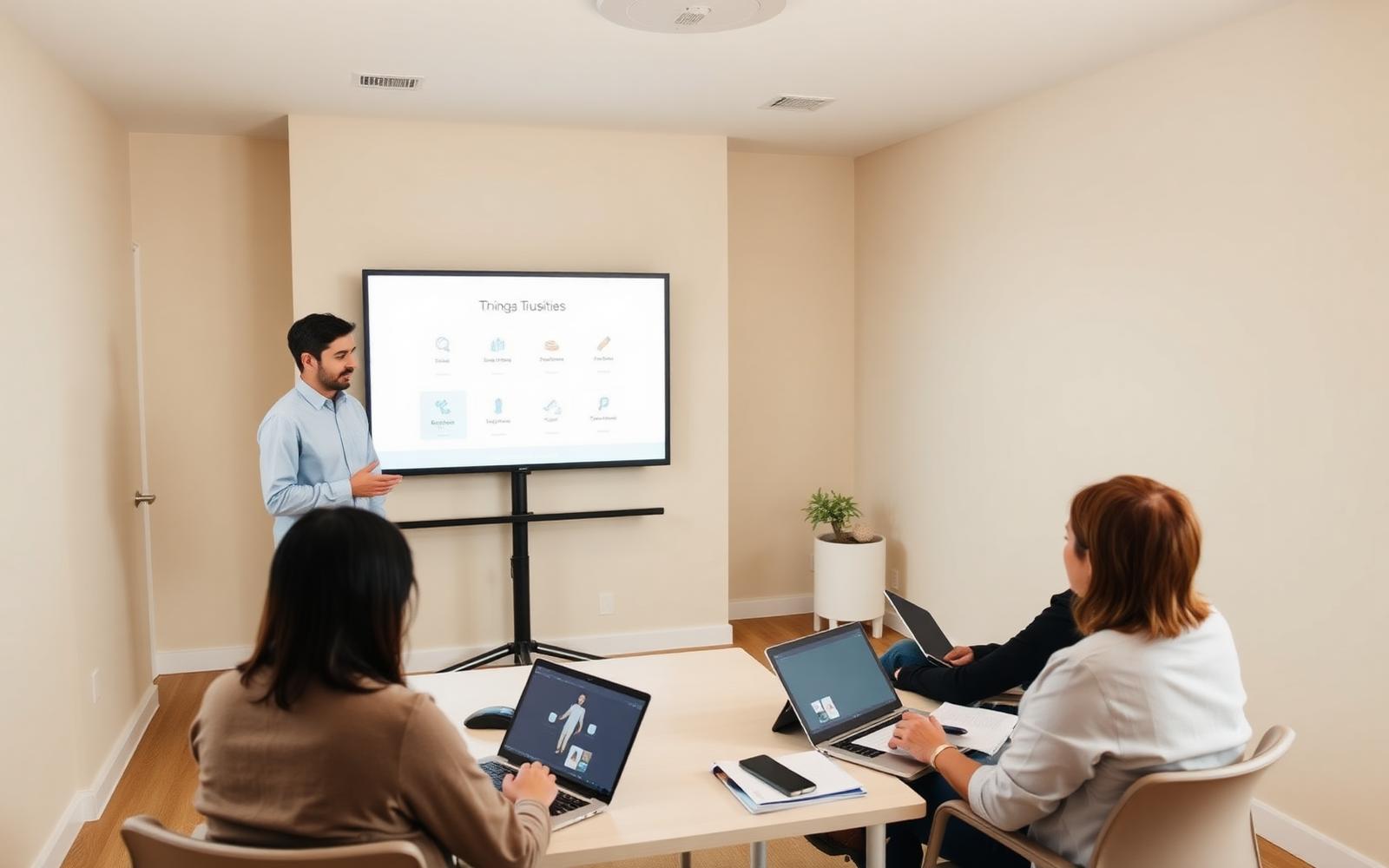 Sesión de formación profesional